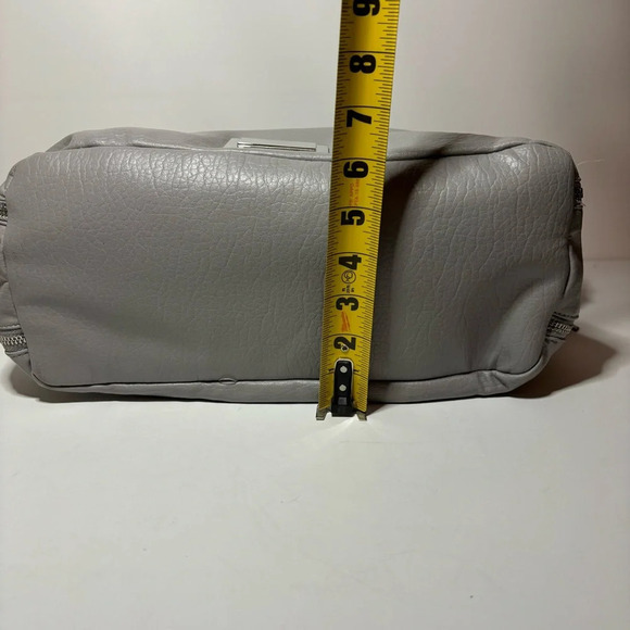 Juicy Couture Grey Hobo Tote Silver Hardware NWT - Picture 7 of 12